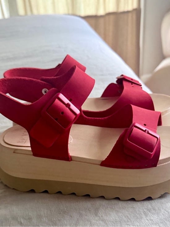 Bryr Shoes - Bryr Gigi Clog in Poppy